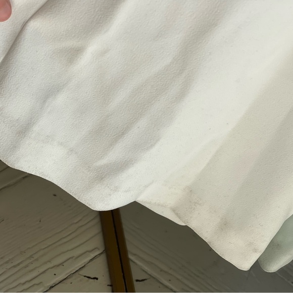 Alice + Olivia NWT Size 4 Lavera Jumpsuit in Off White Bridal *see notes* - Picture 10 of 13